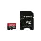 Preview: Transcend microSDXC        128GB Class 10 UHS-I 400x + SD Adapter