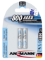 Preview: 1x2 Ansmann maxE NiMH Akku Micro AAA 800 mAh deutsch