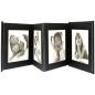 Preview: Deknudt Leporello schw.  8x15x20 Kunstleder 8 Bilder   A66DC2 8PH
