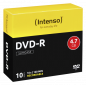Preview: 1x10 Intenso DVD-R 4,7GB 16x Speed, Slimcase