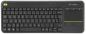 Preview: Logitech K400 Plus schwarz Wireless Touch Keyboard
