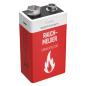 Preview: 1 Ansmann Lithium 9V-Block speziell für Rauchmelder
