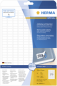 Preview: Herma Movables Etik. w.  17,8x10 25 Bl. DIN A4 6750 Stück   10000