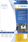 Preview: Herma Outd. Klebef.Etik. 210X297 weiß 50 Bl. DIN A4 10 Stück 9500