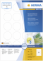 Preview: Herma Movables Etiketten rund 40 100 Blatt DIN A4 2400 Stück 4476