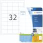 Preview: Herma Prem. Etiketten  48,3x33,8 25 Blatt DIN A4 800 Stück   4200
