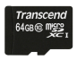Preview: Transcend microSDXC         64GB Class 10 + SD Adapter