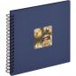 Preview: Walther Fun blau Spiral    26x25 40 schwarze Seiten        SA108L