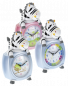 Preview: Mebus 26637 Kinder-Quarzwecker Motiv Zebra    farblich sortiert
