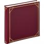 Preview: Walther Standard weinrot   30x30 100 Seiten weiß Fotoalbum MX200R