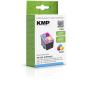Preview: KMP H163 Tintenpatrone 3-farbig kompatibel mit HP C2P07AE 62 XL