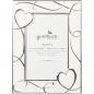 Preview: Goldbuch Hearts creme      10x15 Metallrahmen Portrait     960242