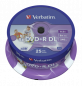 Preview: 1x25 Verbatim DVD+R Double Layer 8x Speed, printable, 8,5GB
