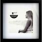 Preview: Nielsen Aura schwarz       20x20 Holz inkl. Passepartout  1115000