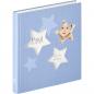 Preview: Walther Estrella blau    28x30,5 50 weiße Seiten Babyalbum UK133L