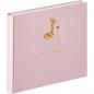 Preview: Walther Baby Animal rosa   25x28 50 weiße Seiten / Giraffe UK148R