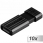 Preview: 10x1 Verbatim Store n Go    16GB Pinstripe USB 2.0 black