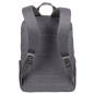 Preview: Rivacase 7560 Rucksack 15,6" Grau Canvas Material