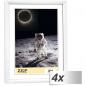 Preview: 4x1 ZEP New Easy white   21x29,7 DIN A4 Kunststoff Rahmen    KW11