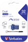 Preview: Verbatim Store n Go         32GB Dual Drive USB 3.0 / USB C