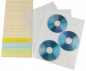 Preview: 1x10 Hama CD-ROM-Index-Hüllen transparent-weiss          49835