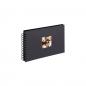 Preview: Walther Fun schwarz Spiral 23x17 40 schwarze Seiten        SA109B