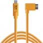 Preview: Tether Tools USB-C zu 3.0 Micro- B Right Angle 4,60m orange