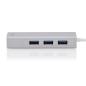 Preview: DIGITUS USB Typ C 3.0 Hub mit Gigabit Ethernet