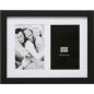 Preview: Deknudt S66KA2 Galerie   2x10x15 Holz schwarz mit Passepartout