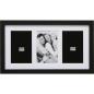 Preview: Deknudt S66KA3 Galerie   3x13x18 Holz schwarz mit Passepartout