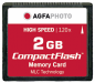 Preview: AgfaPhoto Compact Flash      2GB High Speed 120x MLC