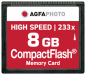 Preview: AgfaPhoto Compact Flash      8GB High Speed 233x MLC