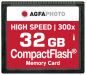 Preview: AgfaPhoto Compact Flash     32GB High Speed 300x MLC
