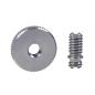 Preview: Kaiser Gewindeadapter 2 x 1/4" Gewindezapfen und Kontermutter