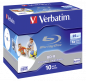 Preview: 1x10 Verbatim BD-R Blu-Ray 25GB 6x Speed, printable, Jewel Case