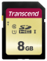 Preview: Transcend SDHC 500S          8GB Class 10 UHS-I U1