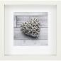Preview: Hama Scala 3D weiß         23x23 Portrait Holz Passepartout 59777