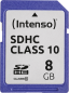 Preview: Intenso SDHC Card            8GB Class 10