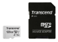 Preview: Transcend microSDXC 300S-A 128GB Class 10 UHS-I U3 V30 A1