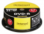 Preview: 1x25 Intenso DVD-R 4,7GB 16x Speed Cakebox printable