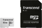 Preview: Transcend microSDHC 300S-A  32GB Class 10 UHS-I U1