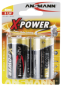 Preview: 1x2 Ansmann Alkaline Mono D LR 20 X-Power