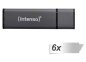 Preview: 6x1 Intenso Alu Line anthrazit 16GB USB Stick 2.0