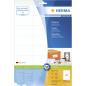 Preview: Herma Etiketten 70x37 weiß 10 Blatt DIN A4 240 Stück   8644
