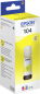 Preview: Epson EcoTank yellow T 104 65 ml               T 00P4