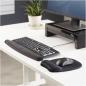Preview: Fellowes Memory Foam Handgelenkauflage mit Mauspad sw