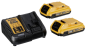 Preview: DeWalt DCB115D2-QW Akku-Kit (2 x 18 V / 2 Ah)
