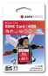 Preview: AgfaPhoto SDHC Karte         4GB High Speed Class 10 UHS I