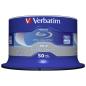 Preview: 4x50 Verbatim BD-R Blu-Ray 25GB 6x Speed Datalife No-ID Cakebox