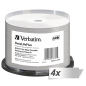 Preview: 4x50 Verbatim DVD-R 4,7GB 16x Wide glossy waterproof print